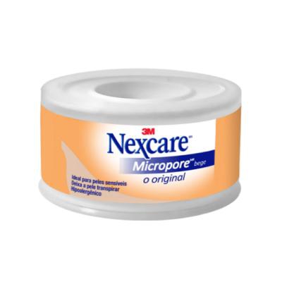 Fita Micropore Nexcare Bege 25mm x 4,5m